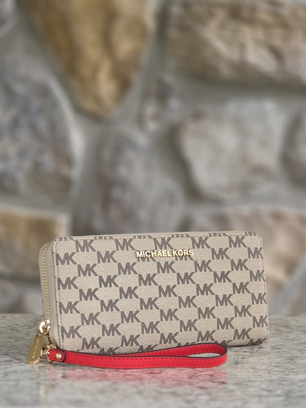 Michael Kors Jet Set Logo Continental Wallet